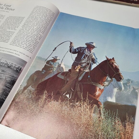 Arizona Highways Artwork Magazine March 1976 Vintage History Weather Seasons Ice - Picture 4 of 11